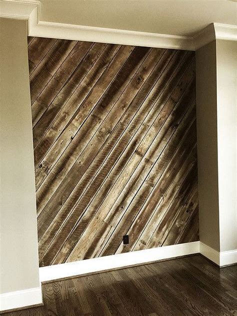 40 Elegant Diy Reclaimed Wood Accent Design Ideas For Wall That You