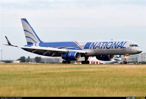 N567ca National Airlines Boeing 757 200 At Paris Charles De Gaulle