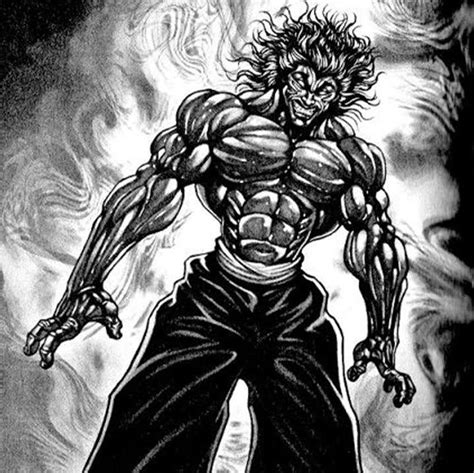 Baki Yujiro Hanma Manga Icon Baki Body Whatsapp Samsung Punch Manga Gym Wallpaper Grappler