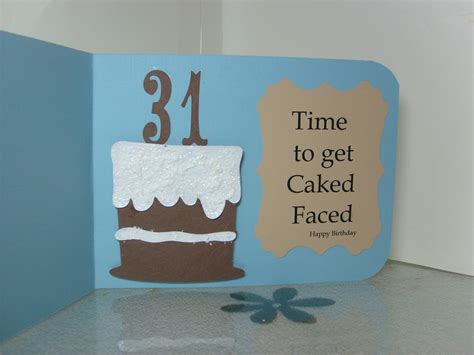 They have a great love for the arts. Ramblings of a Texas Craft Room: Happy 31st Birthday Card