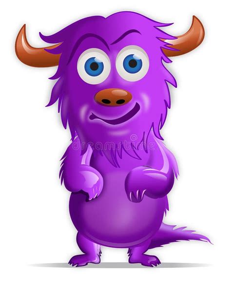 Purple People Eater Stock Illustration Illustration Of Monster 16112451
