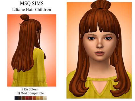 The Sims 4 Resource Child Hair Golasopa