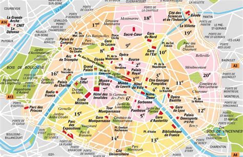 Mappa Di Parigi Cartina Di Parigi