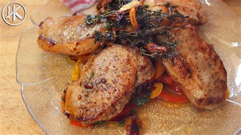 Jump to recipe print recipe pin recipe. Gordon Ramsay's Pork Chops with Sweet and Sour Peppers | Recipe | Stuffed peppers, Pork chops ...