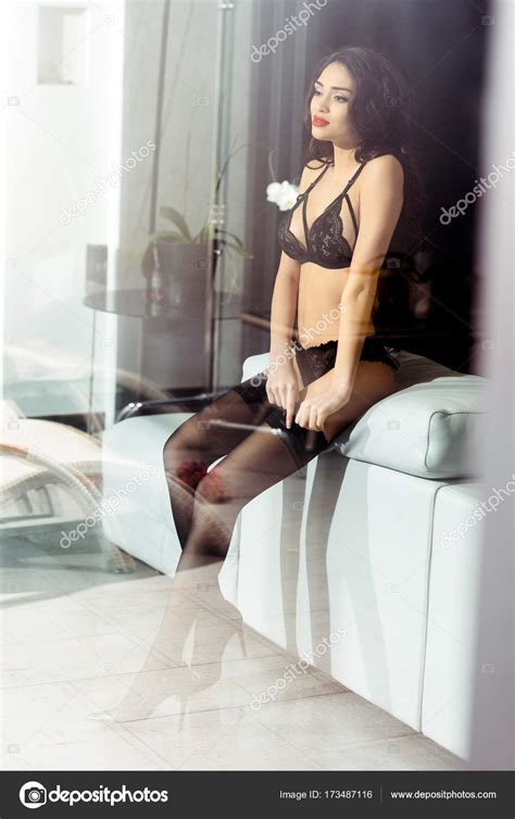 Girl In Sexy Lingerie Stock Photo By ArturVerkhovetskiy