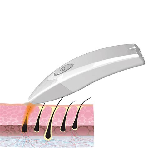 The Precision Laser Permanent Hair Remover Hammacher Schlemmer
