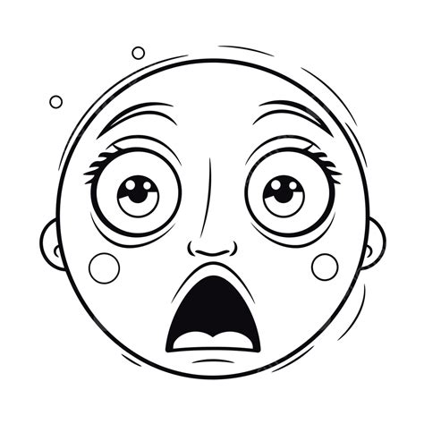 Shocked Face Sketch Png Vector Psd And Clipart With Transparent