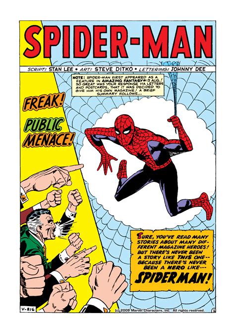 Amazing Spider Man V1 001 Read All Comics Online For Free