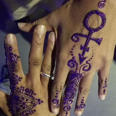 Henna Tattoo Art Prince Tattoo Purple Prince Tattoos Tribute Tattoos