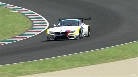 Assetto Corsa BMW Z4 GT3 Mugello Circuit Gameplay YouTube