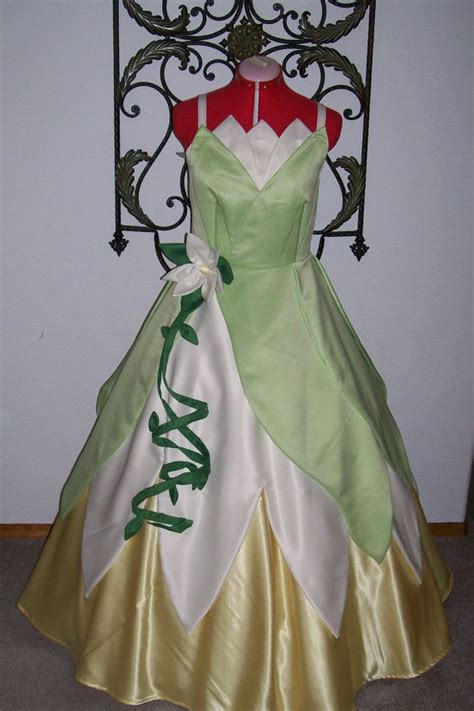 There was only a picture off of the internet (attached) to work from. Princess Tiana Custom | Disney princess inspired dresses, Princess tiana dress, Tiana dress