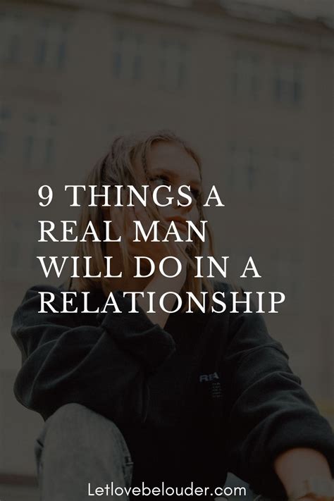 9 things a real man will do in a relationship in 2020 real man man relationship
