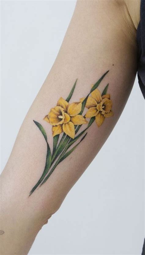 86 Meaningful Daffodil Tattoo Designs 2000 Daily