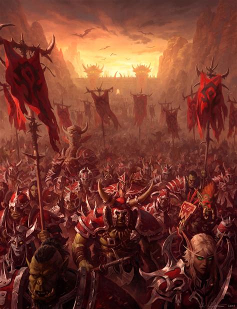 Horde World Of Warcraft Wallpaper 4k