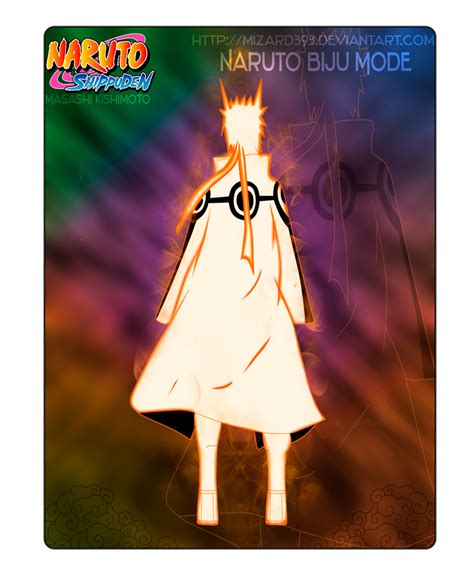 Naruto Biju Mode By Mizard393 On Deviantart
