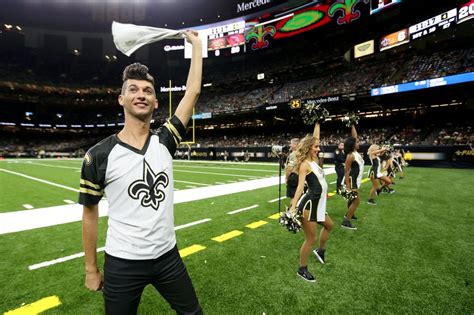 New Orleans Saints Male Cheerleader Brings Out The Haters Outsports