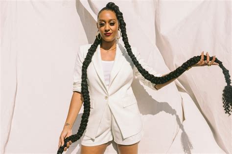 Tia Mowry On Self Love And Her Natural Hair Care Line 4u By Tia Wwd