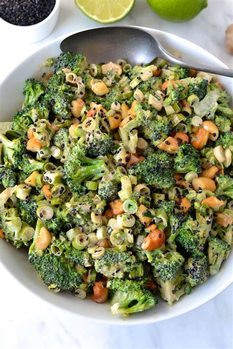 Asian Broccoli Salad Vegan Whole30 Paleo Every Last Bite