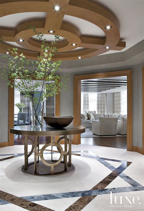 Contemporary Condo With A Muted Palette Foyer Design Interior Design