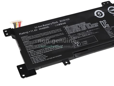 Battery For Asus K401ureplacement Asus K401u Laptop Battery From