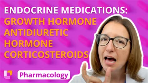 Growth Hormone Antidiuretic Hormone Corticosteroids Pharmacology Endocrine Leveluprn