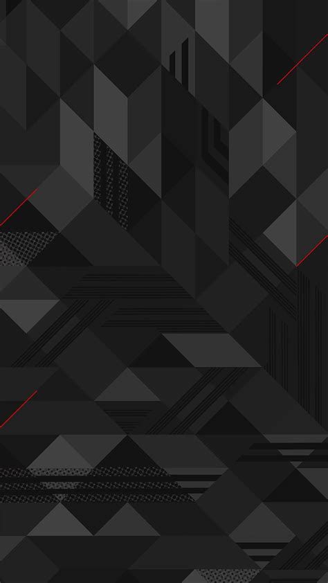 Dark Abstract Triangle Pattern Bw Android Wallpaper Android Hd Wallpapers