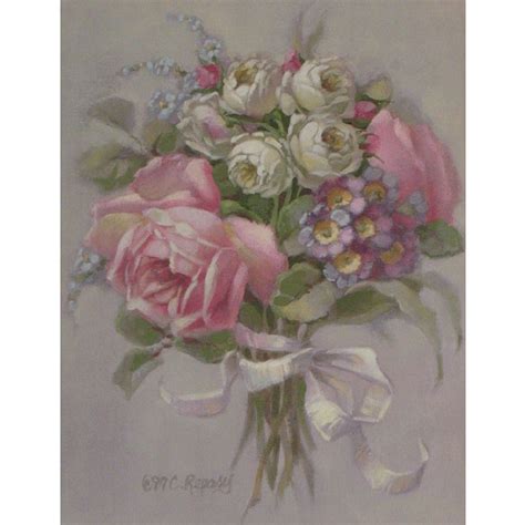 Christie Repasy Mixed Bouquet Original Canvas Print In 2021 Flower