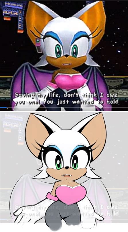 Its Hard To Put Into Words How Incredibly Stacked Rouge Is Sonic