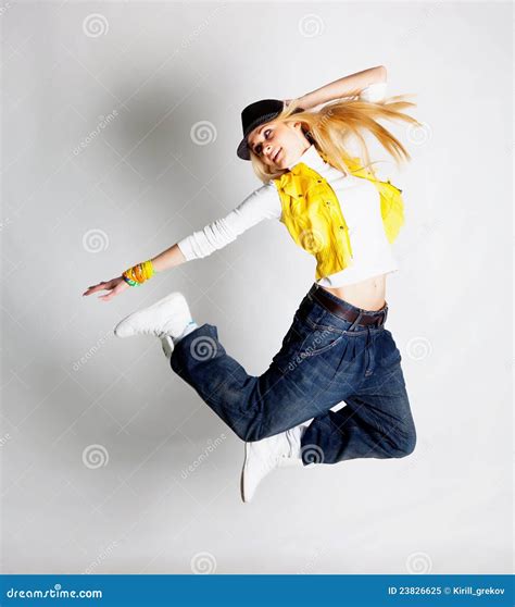 Dancing Girl Stock Image Image Of Fashion Motion Performance 23826625