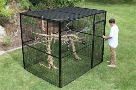 China 6′ High Large Outdoor Bird Aviary Walk Cages Designer China