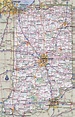 Map Of Indiana Roads | System Map