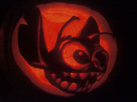 Stitch Pumpkin Carving Stitch Halloween Quick Full Stop Pumpkin