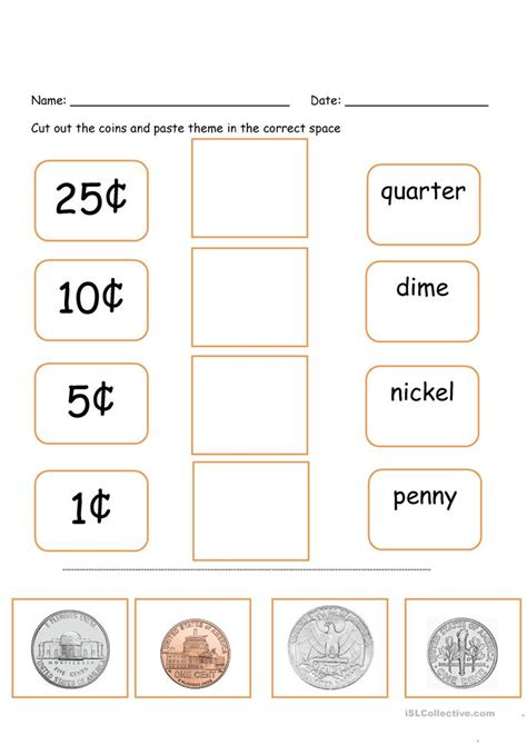 We did not find results for: Identify money worksheet - Free ESL printable worksheets made by teachers