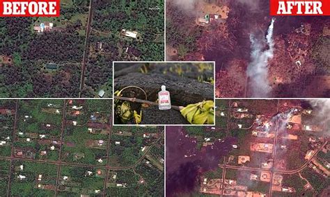 Satellite Images Show Devastation Caused By Hawaiis Kilauea Volcano