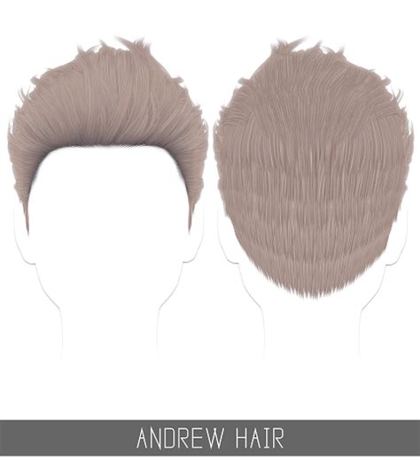 Simpliciaty Sims 4 Hair Male Hair Sims Hair
