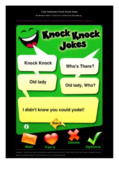 English Is Fun Knock Knock Jokes