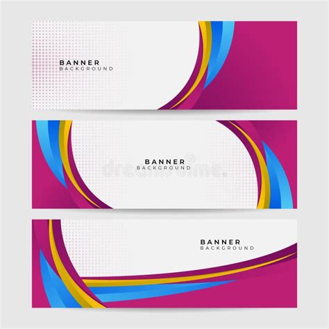 Abstract Banner Background Vector Abstract Graphic Design Banner