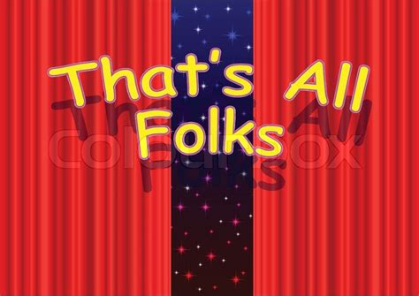 Thats All Folks Stock Illustrations 10 Thats All Folks Stock Clip