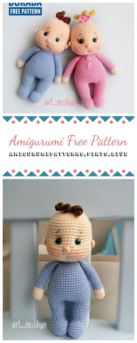 Amigurumi Doll Little Baby Free Crochet Pattern Crochet Toys Free