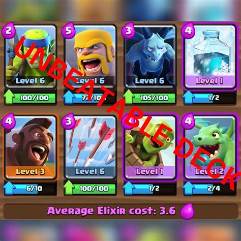 The idea behind the game is to work your way through the arenas, from level one to level thirteen, in either 1 vs.1 or 2 vs. Royale 4 Deck Unbeatable Clash Arena http://ift.tt/1STR6PC