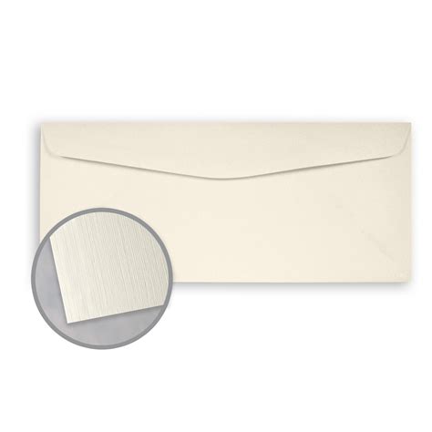 Ivory Envelopes No 10 Commercial 4 18 X 9 12 24 Lb Writing Linen