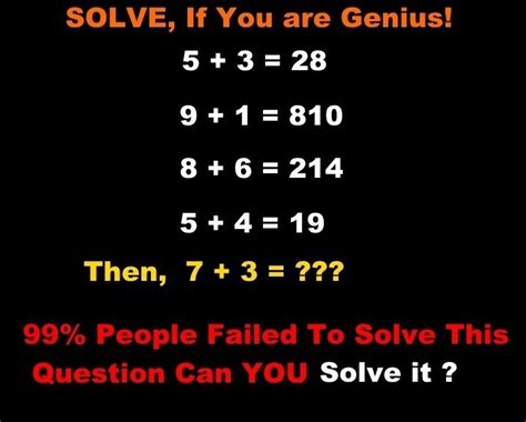 Find If 5328 Then 73 Only For Genius Math Puzzles