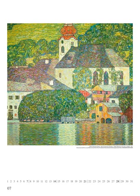 Gustav Klimt 2024 Kunst Kalender 50x70 Kalender Jpc