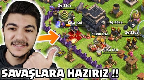 SAVAŞA HAZIRIZ Clash Of Clans YouTube