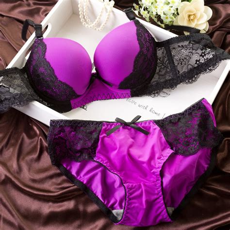 hot women s underwear lace embroidery bra sets underwear set women bras lingerie set with brief