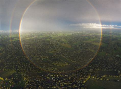 Circular Double Rainbow In The Sky Of The Netherlands Strange Sounds