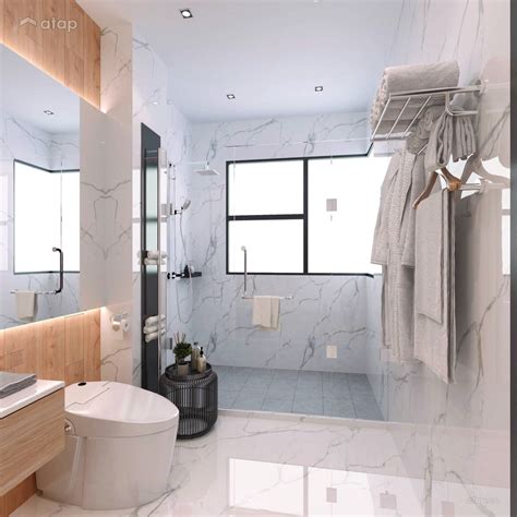 Modern Bathroom Semi Detached Design Ideas And Photos Malaysia