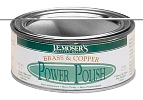Je Mosers Brass And Copper Power Metal Polish Woodworkers Supply