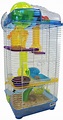 Amazon.com : YML 3-Level Clear Plastic Dwarf Hamster Mice Cage with ...