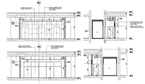 Elevator Plan And Section Detail Dwg File Elevation H Vrogue Co